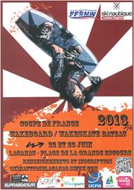 Coupe de France 2013 Wakeboard/Waveskate Bateau